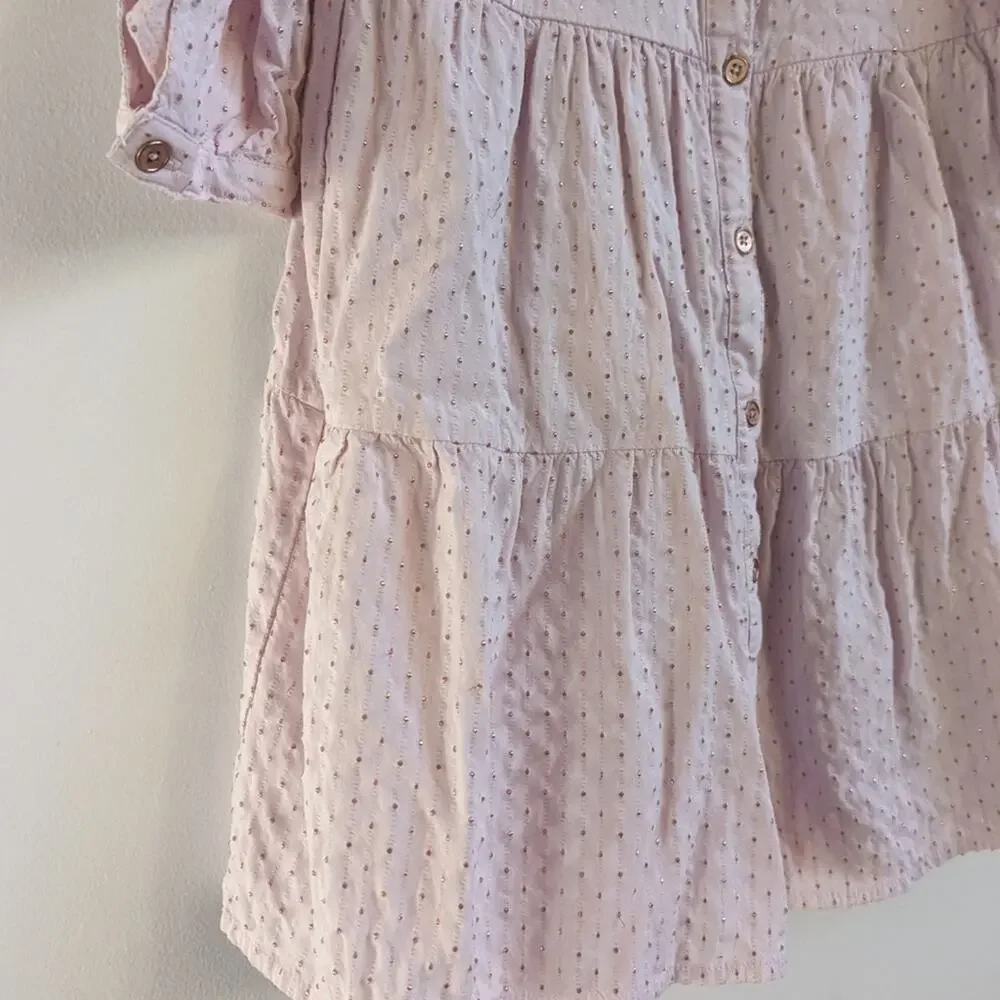 Young & Free Pink Dress Girls 10-11 Years Girly